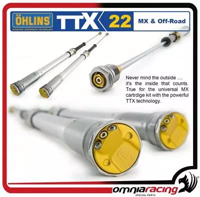 Ohlins TTX22 Pressurized Cartridges Kit For Fork Marzocchi Shiver USD 50 2011> • $1734